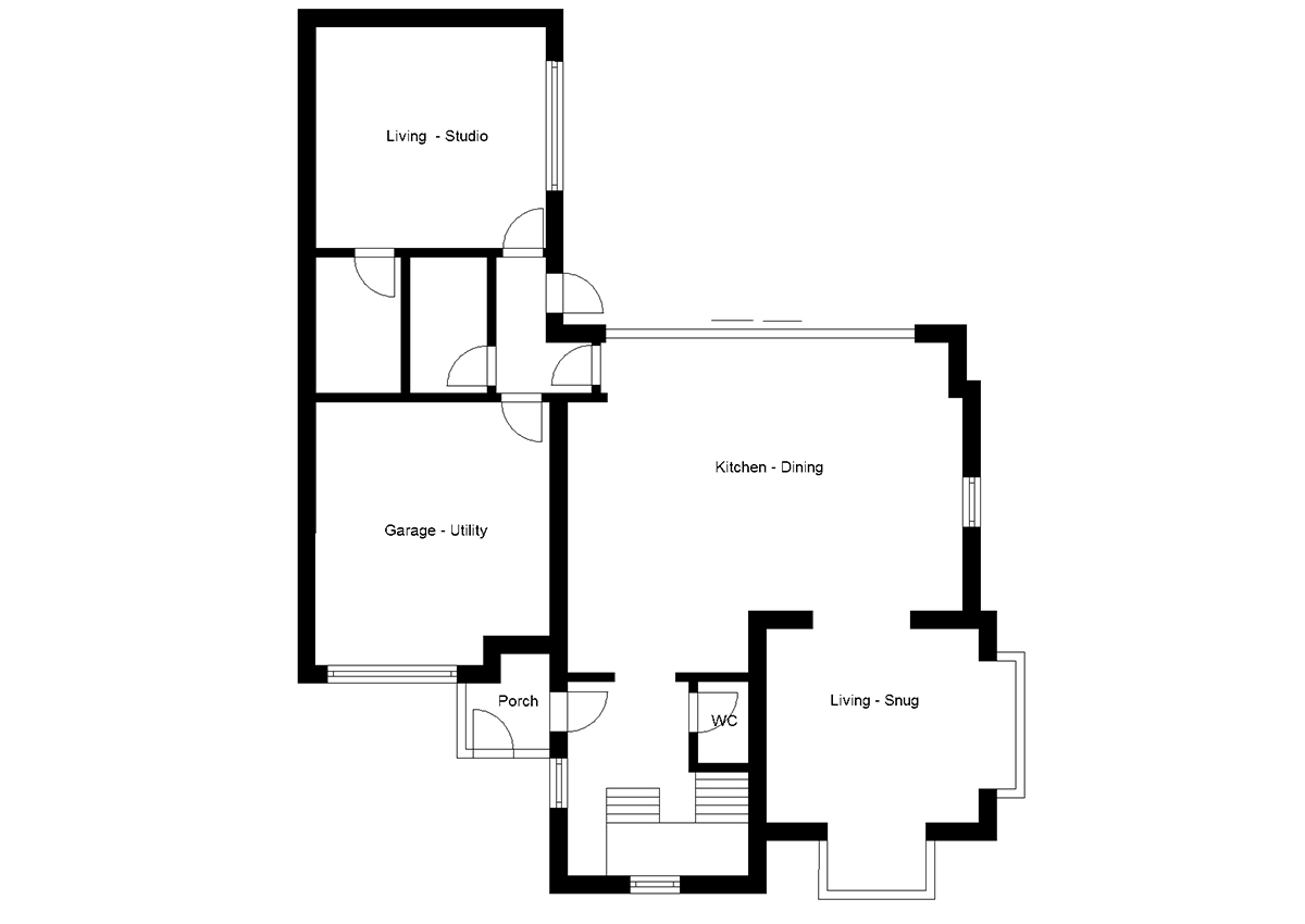 Ground floor house plan