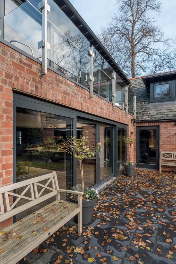 Renovated timber frame gatehouse