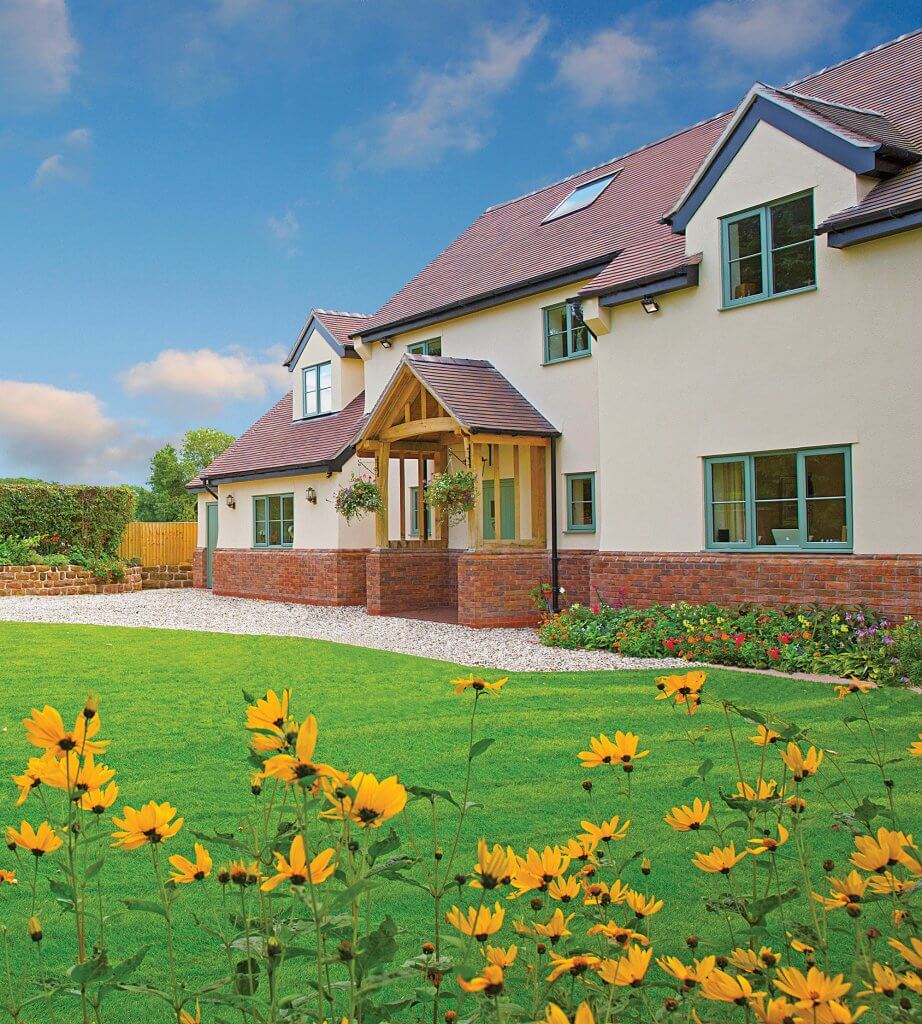 Traditional self-build home