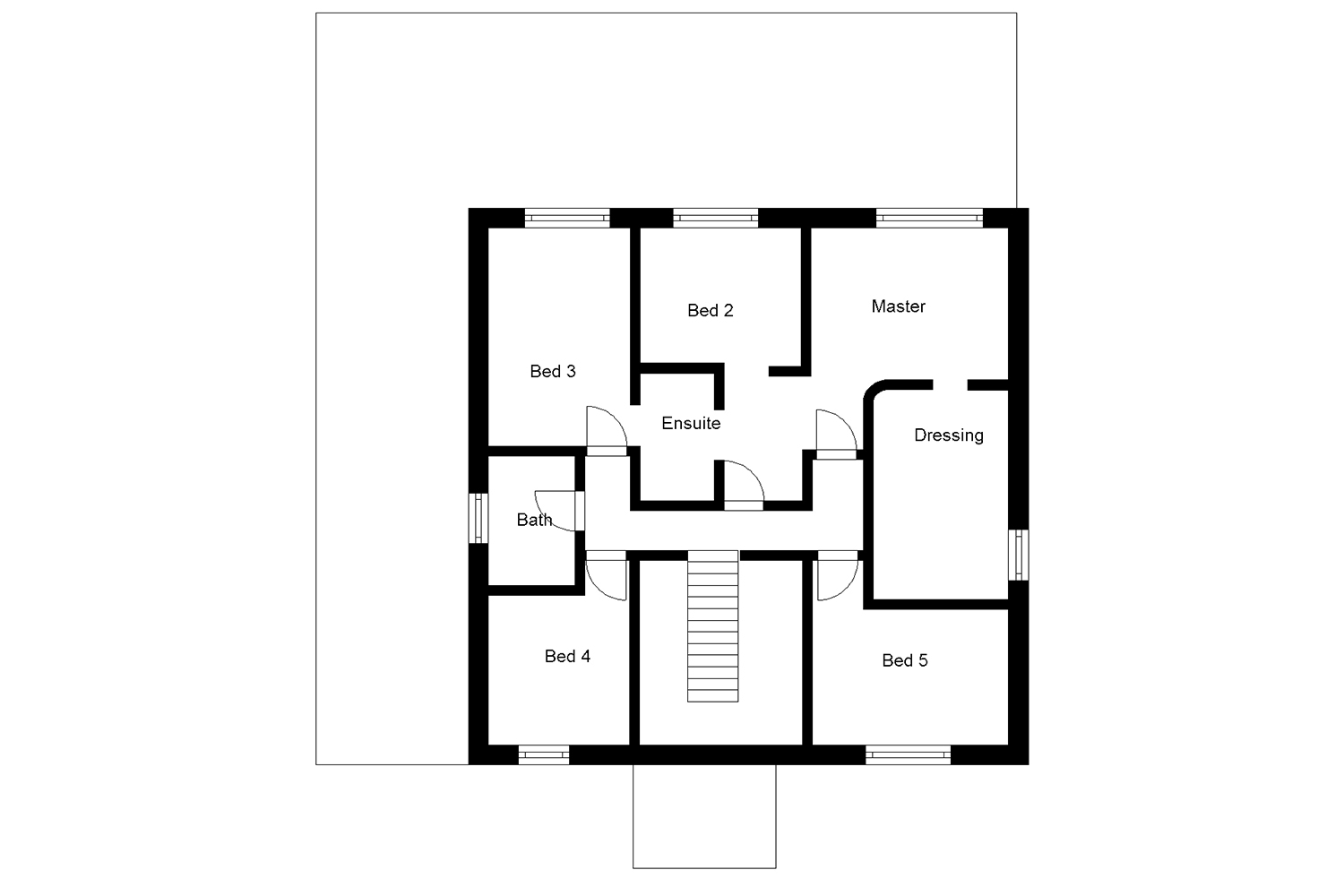 First floor house plan