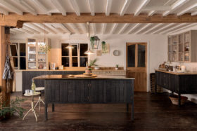 Country Farmhouse kitchen by DeVol