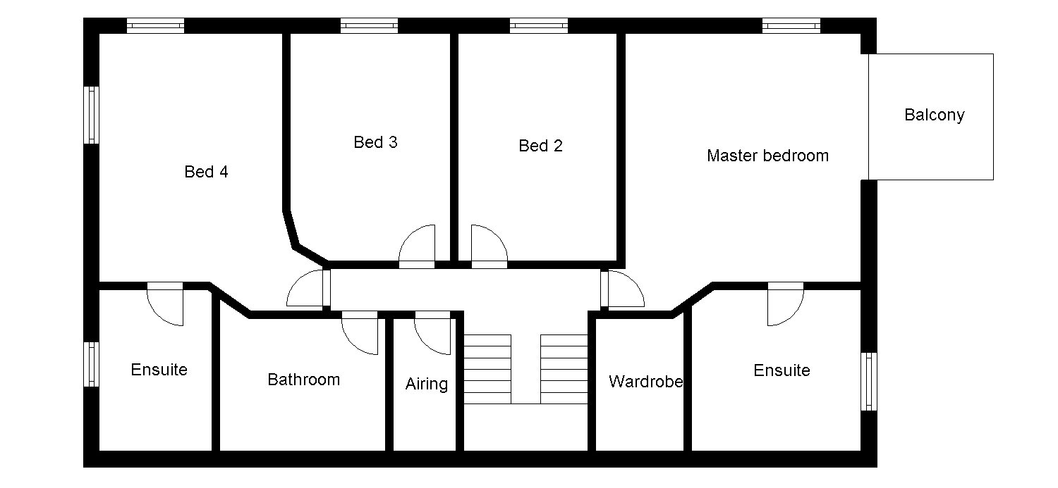 First floor house plan