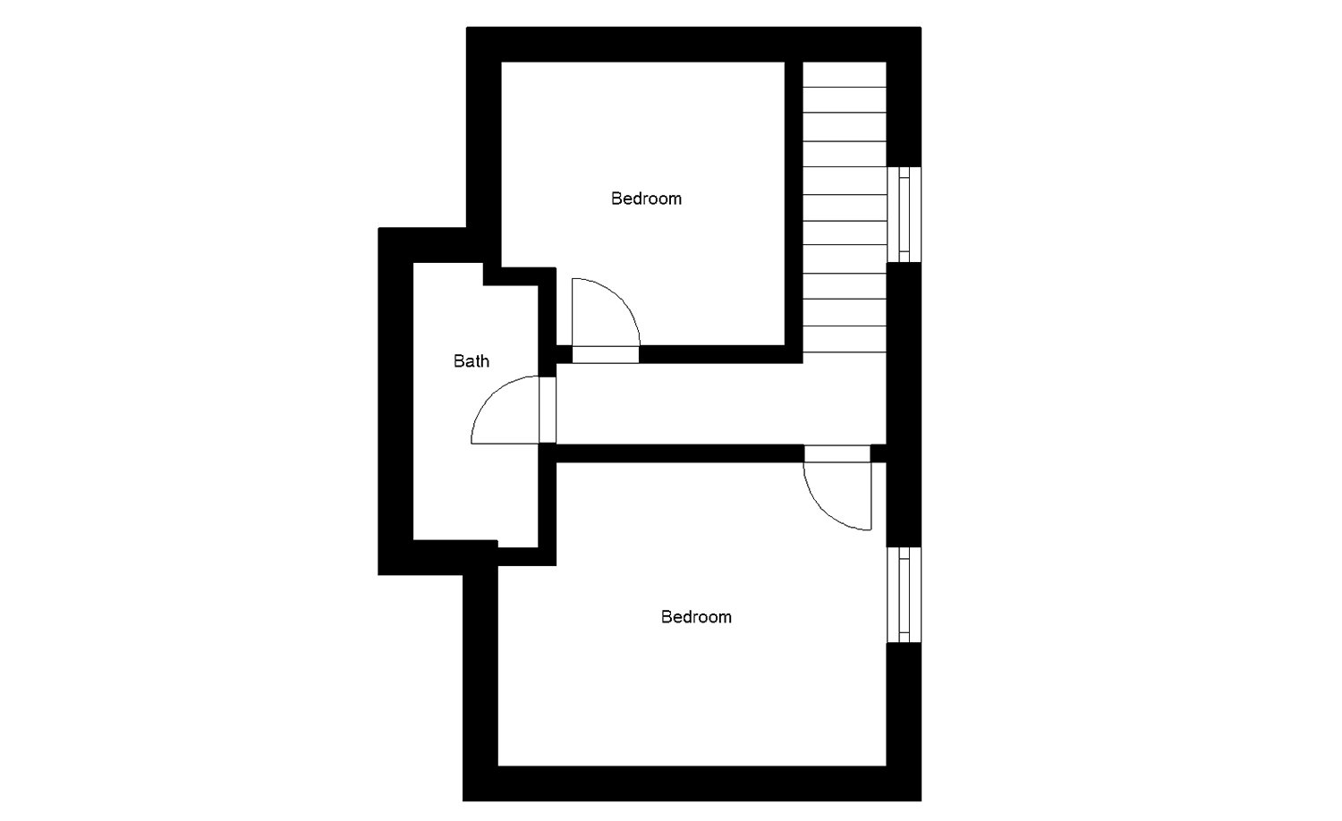 Top floor house plan