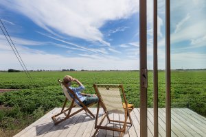 Mobile timber frame cabin