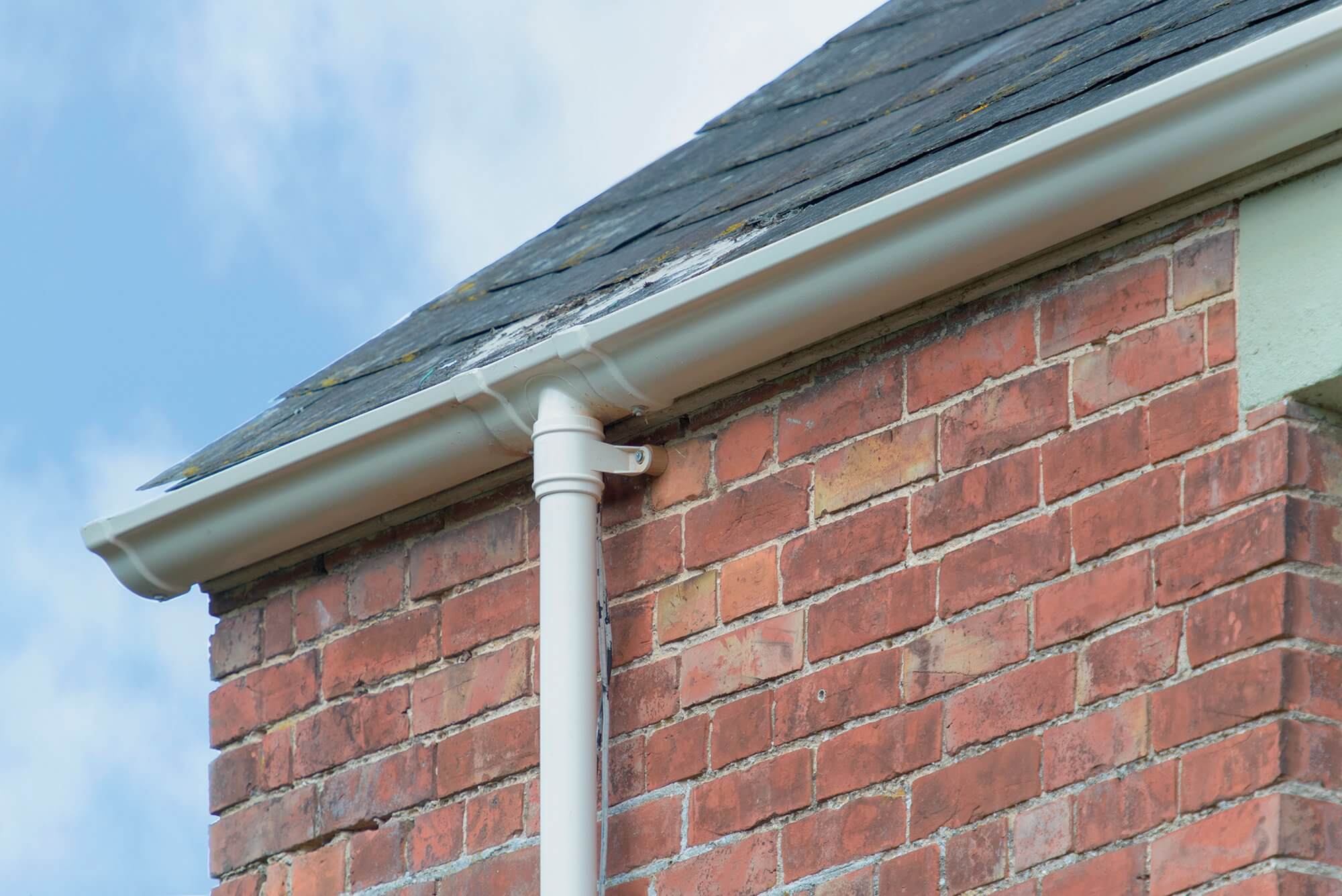 Aluminium guttering from Rainclear