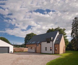 Timber-frame contemporary self-build