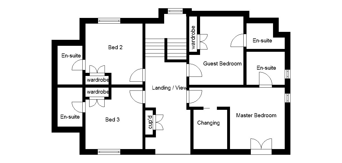 First floor house plan