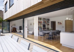 Striking Self Build with Wide Spans of Glazing Built on a Garden Site