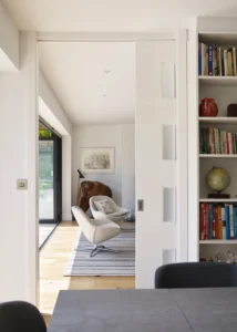 Striking Self Build with Wide Spans of Glazing Built on a Garden Site