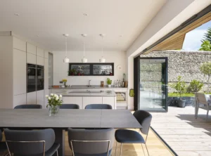 Striking Self Build with Wide Spans of Glazing Built on a Garden Site