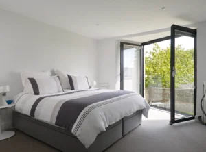 Striking Self Build with Wide Spans of Glazing Built on a Garden Site