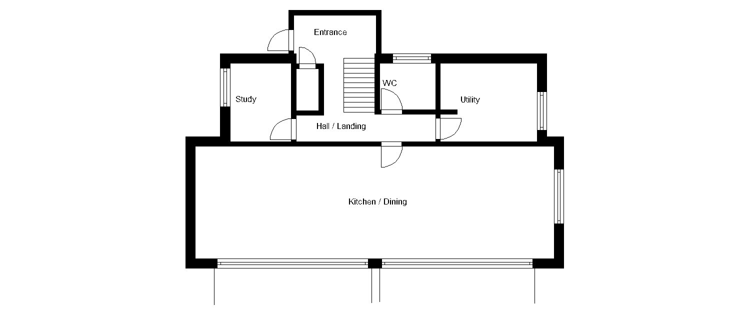 Ground floor house plan