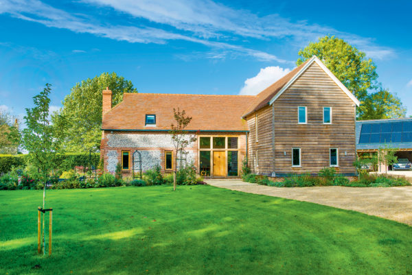 Characterful barn self-build