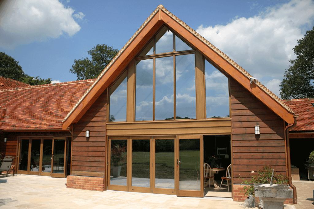 Glazed gable by Brookeswood