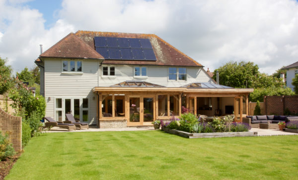 Coastal renovation and orangery extension