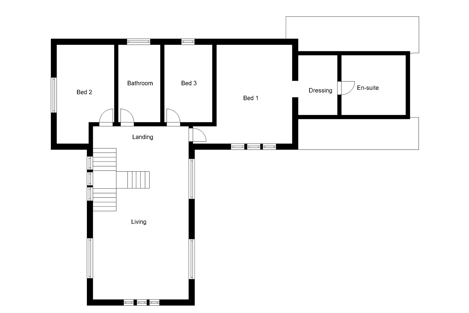 First floor plan