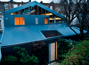 Glazed gable by Henning Stummel Architects