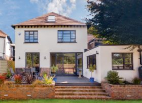 Mid-century modern renovation and loft conversion