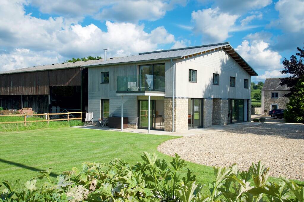 Hay Barn converted into modern home