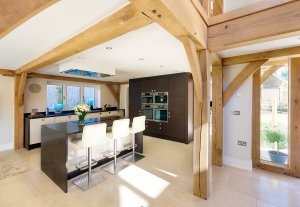 Modern kitchen with island