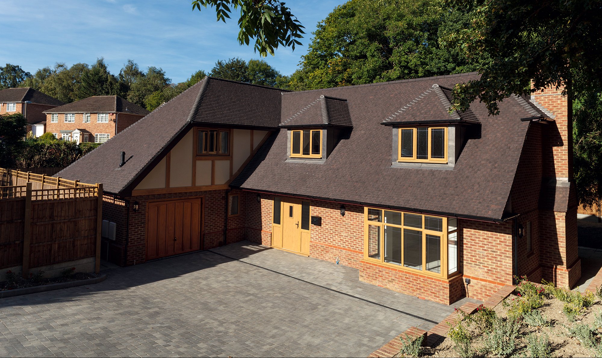 Redlands roof tiles