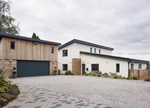 Contemporary Passivhaus in the countryside