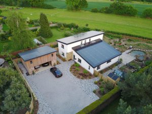 Passivhaus self build by MCB Timber Frame