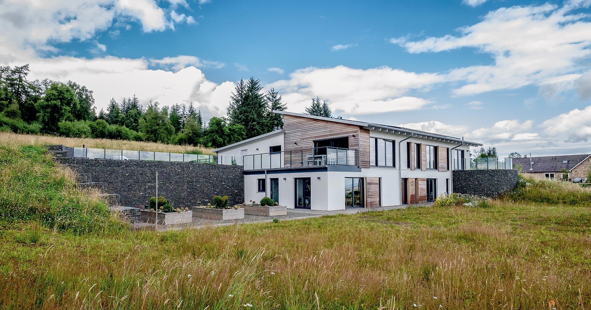 Hanse Haus closed timber panel home