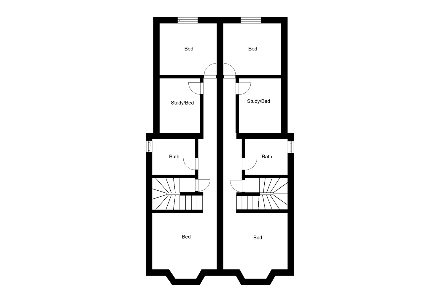 Hill first floor house plans