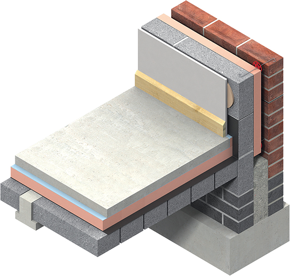 Kingspan beam and block foundation