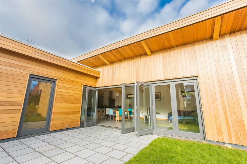 Timber bifolds by Kloeber