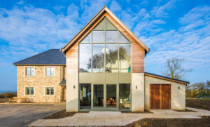 Glazed gable