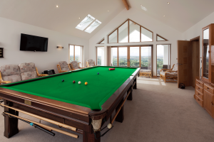 Games room Modern accessible self build