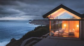 West Cornwall coastal home with glass extension