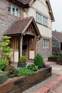 Stone cladding by Border Oak