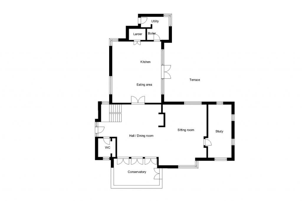 Carbon-neutral timber frame home