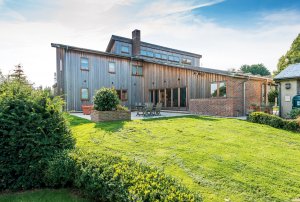Carbon-neutral timber frame home