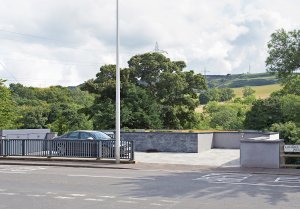 Luxury self build on a sloping site