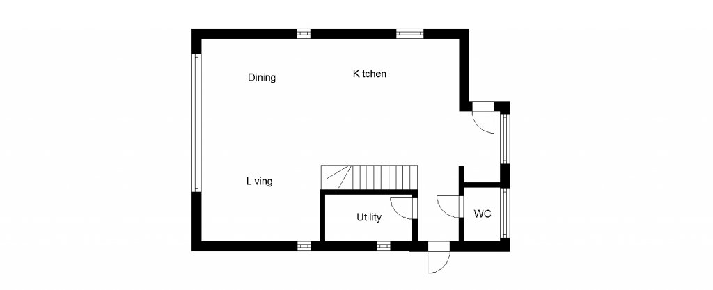 Energy-Efficient Luxury Home on a Sloping Plot