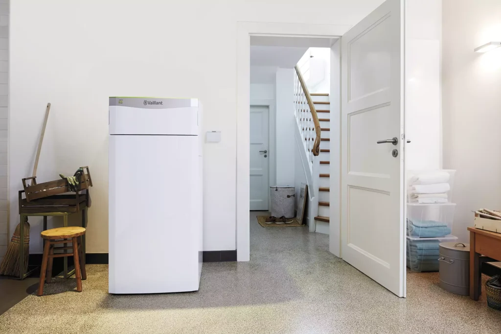 Vaillant flexoTherm low-noise heat pump