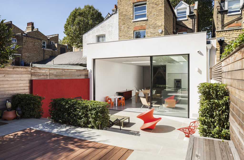 Rear extension to Victorian house