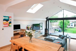 conservation area Apex shape extension interiors