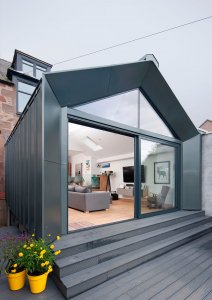 Zinc clad extension