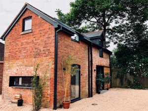 Renovated house exterior