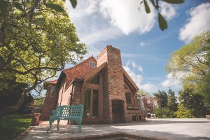 Traditional self build clad in brick