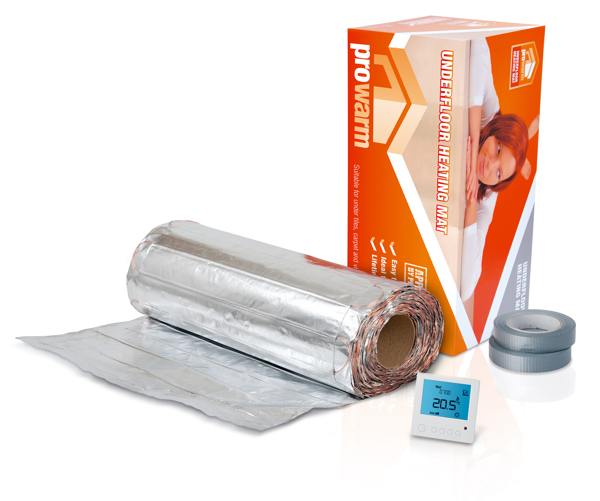 ProWarm Foil Heating Mats for Wood Flooring Build It