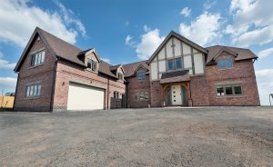 Brick clad home seen from outside