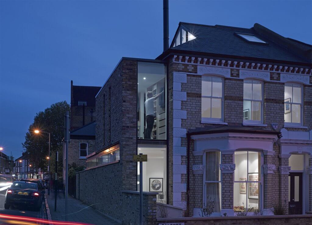 Victorian terrace with two-storey side extension