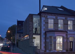 Victorian terrace with two-storey side extension