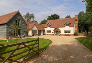 oak frame home